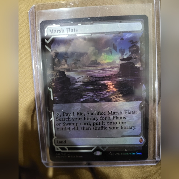 MTG Zendikar expeditions Marsh Flats - Picture 1 of 2